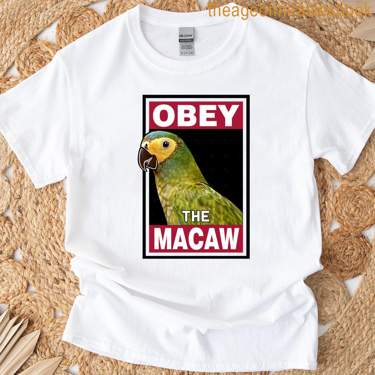 Obey The Red Bellied Macaw T-shirt