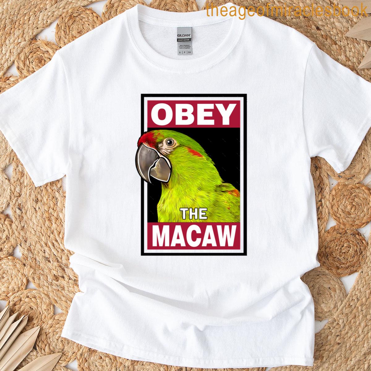 Obey The Red Fronted Macaw T-shirt