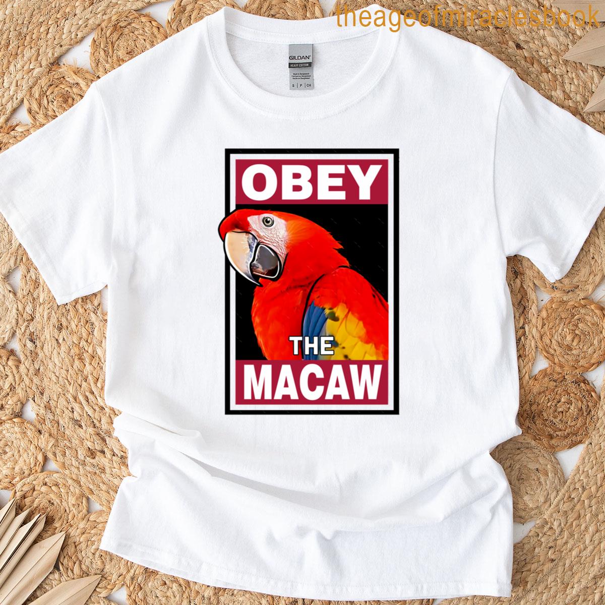 Obey The Scarlet Macaw T-shirt