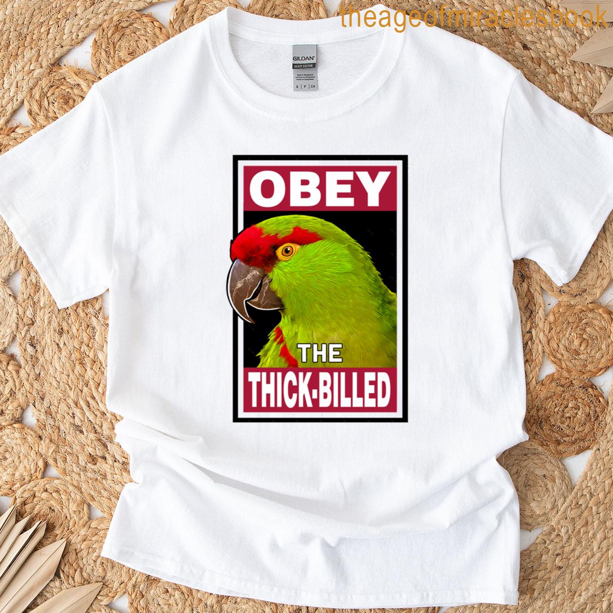 Obey The Thick Billed Parrot T-shirt