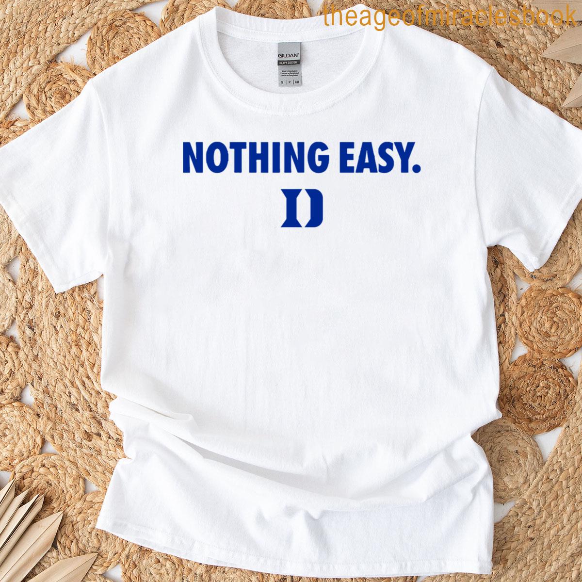 Official Dukes Nothing Easy Blue T-shirt
