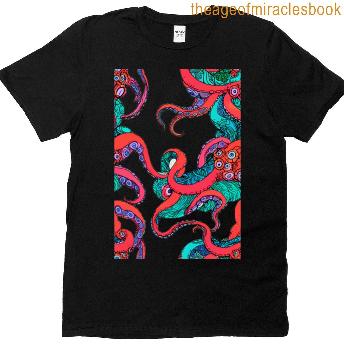 Tentacles Anime T-shirt