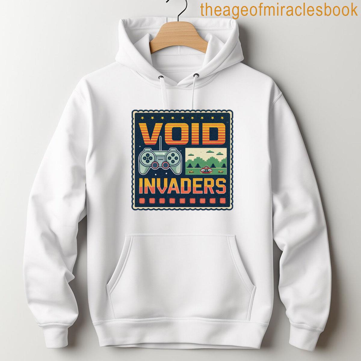 Alternative view of Void Invaders Retro Video Game T-shirt
