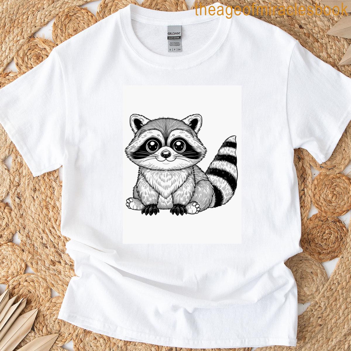 Creative Raccoon T-shirt