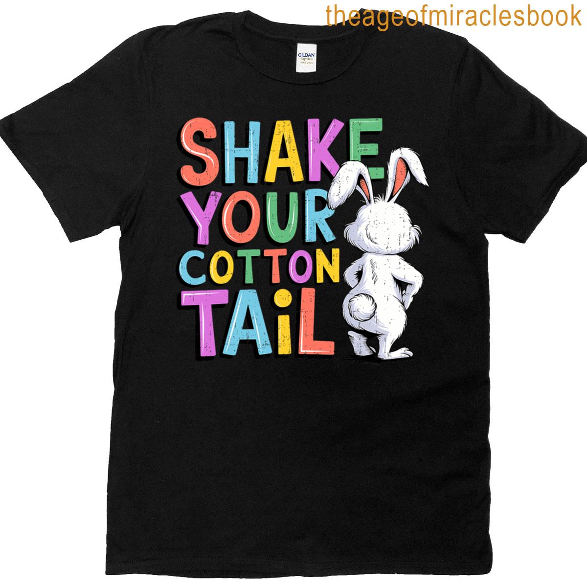 Funny Cotton Tail Easter Bunny Easter Day Gift For Men T-shirt