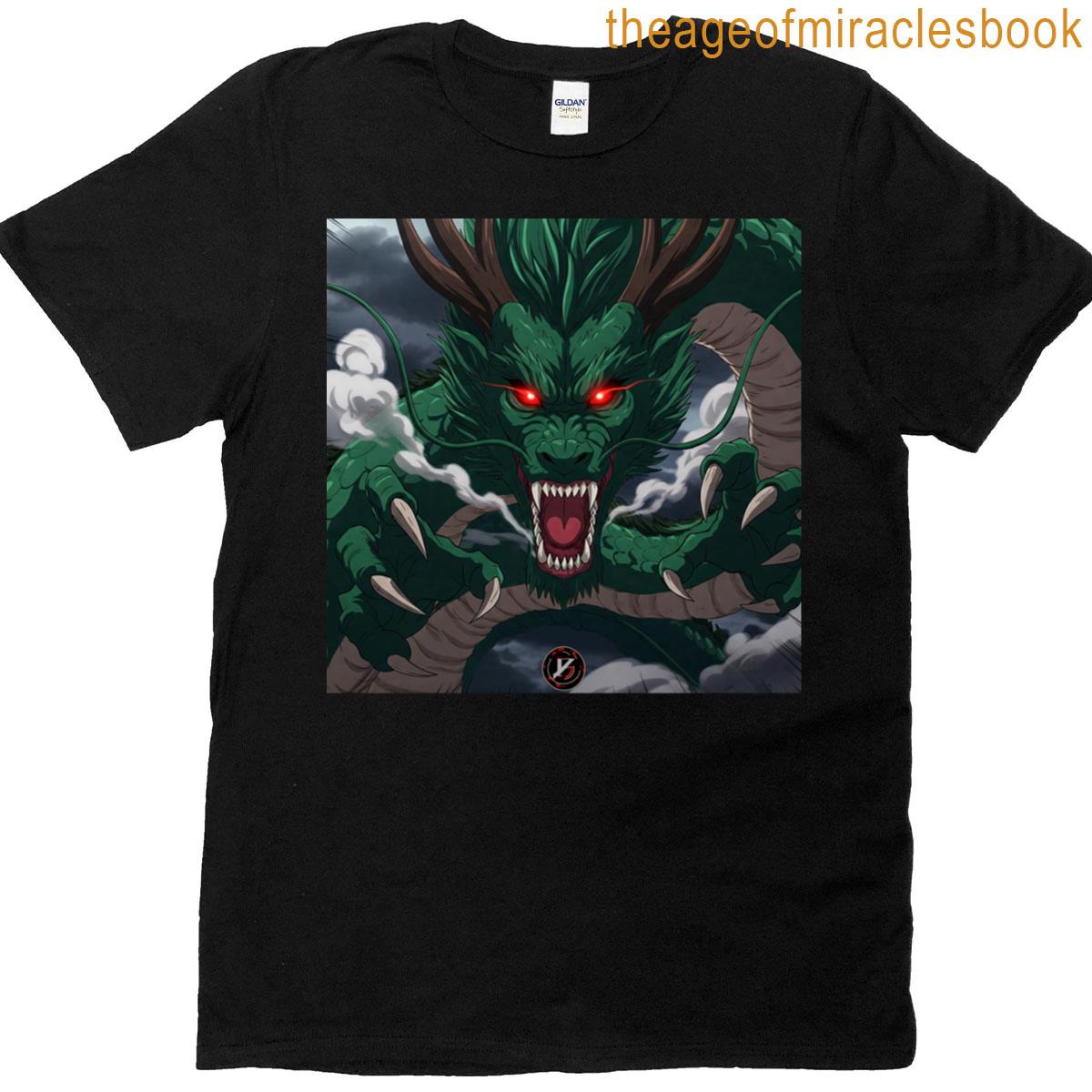 Green Dragon Anime T-shirt