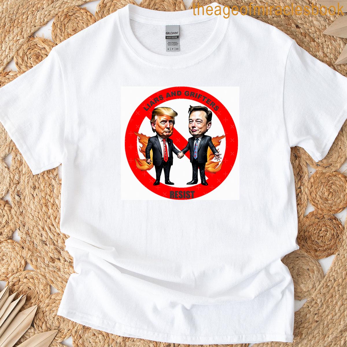 Liars And Grifters Resistance Design T-shirt