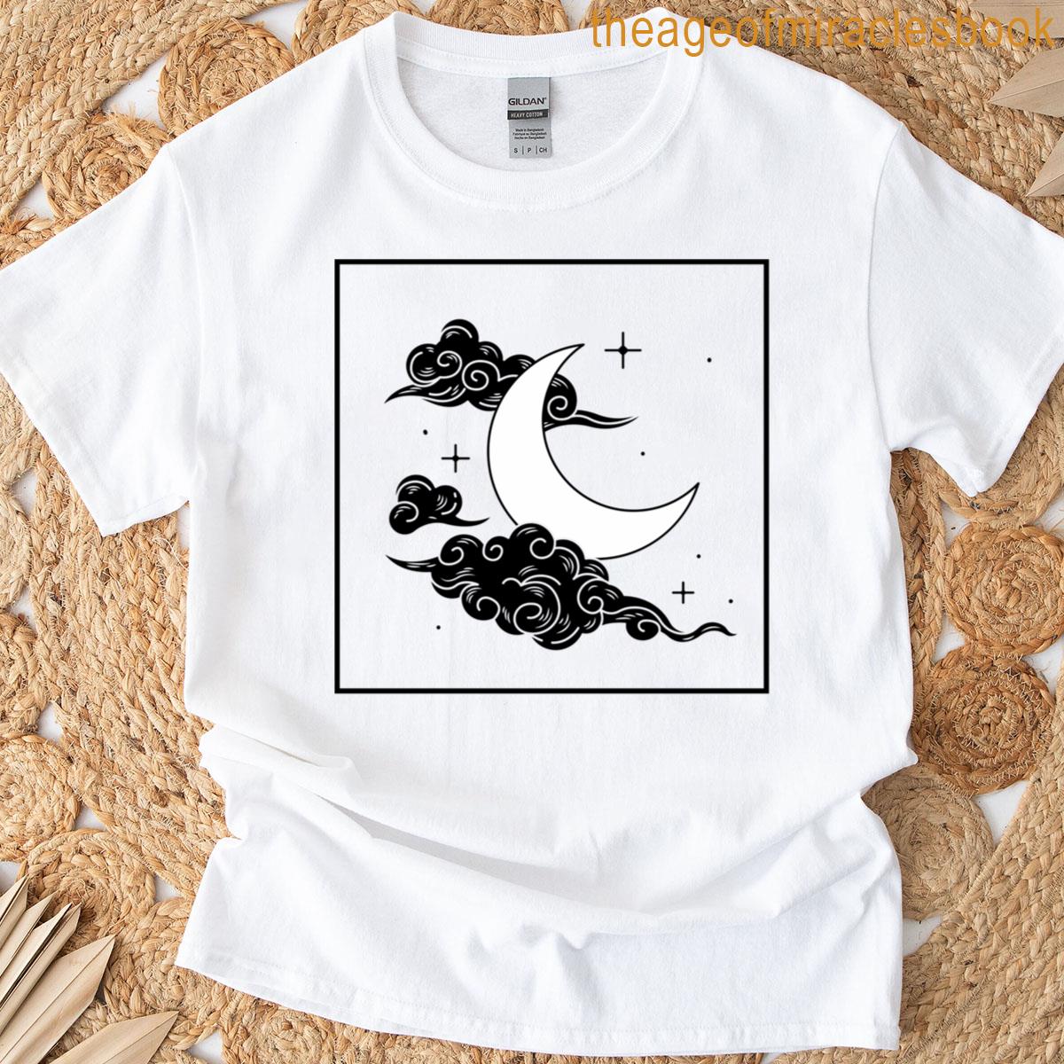 Moon And Clouds T-shirt
