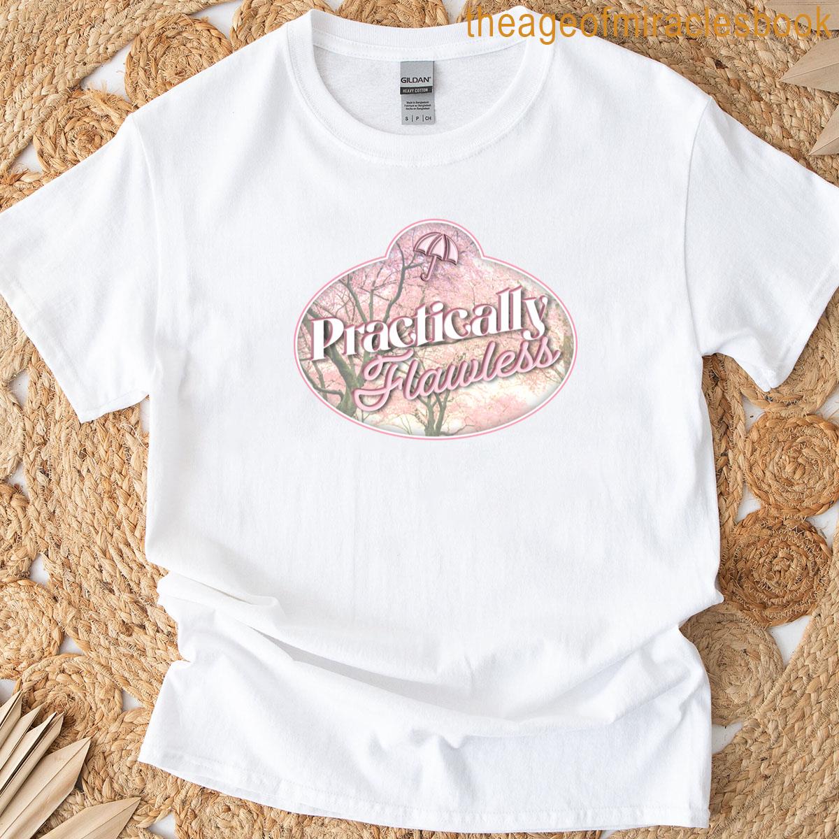 Practically Flawless Nametag Inspired Artwork T-shirt