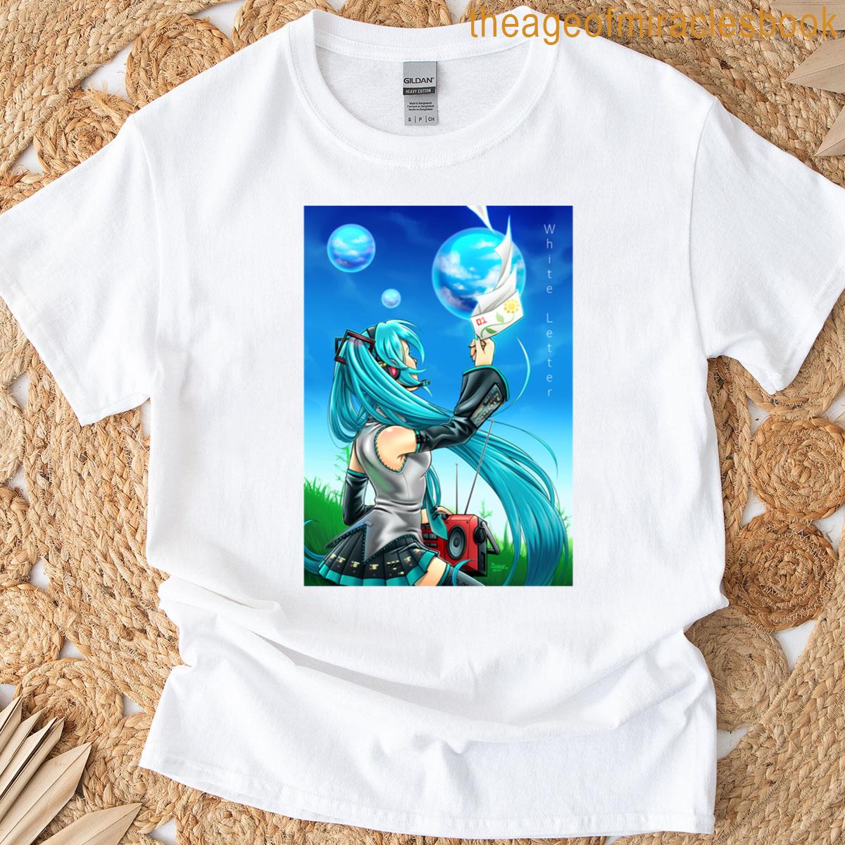 White Letter T-shirt