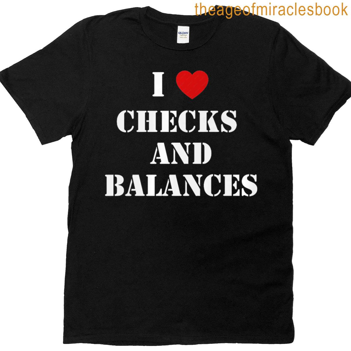 Checks And Balances Protest Graphic T-shirt