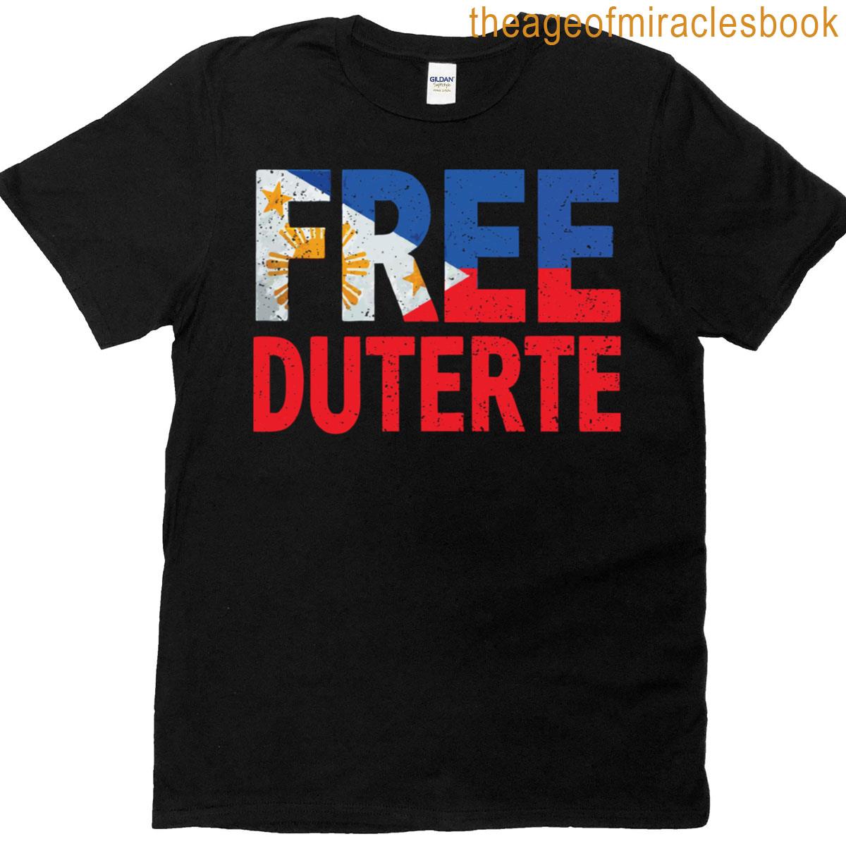 Free Duterte Supporter President Essential T-shirt