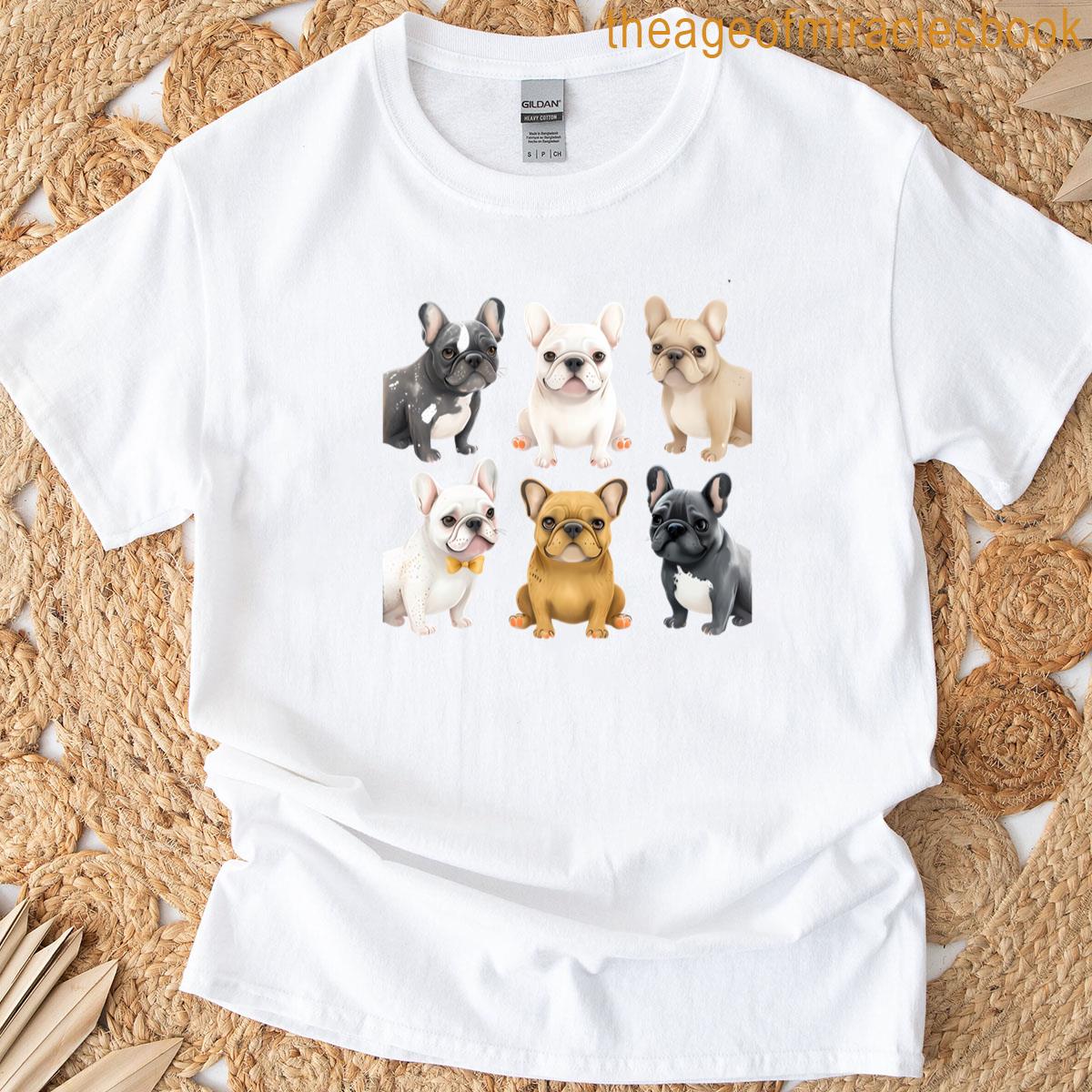 French Bulldog Pattern T-shirt