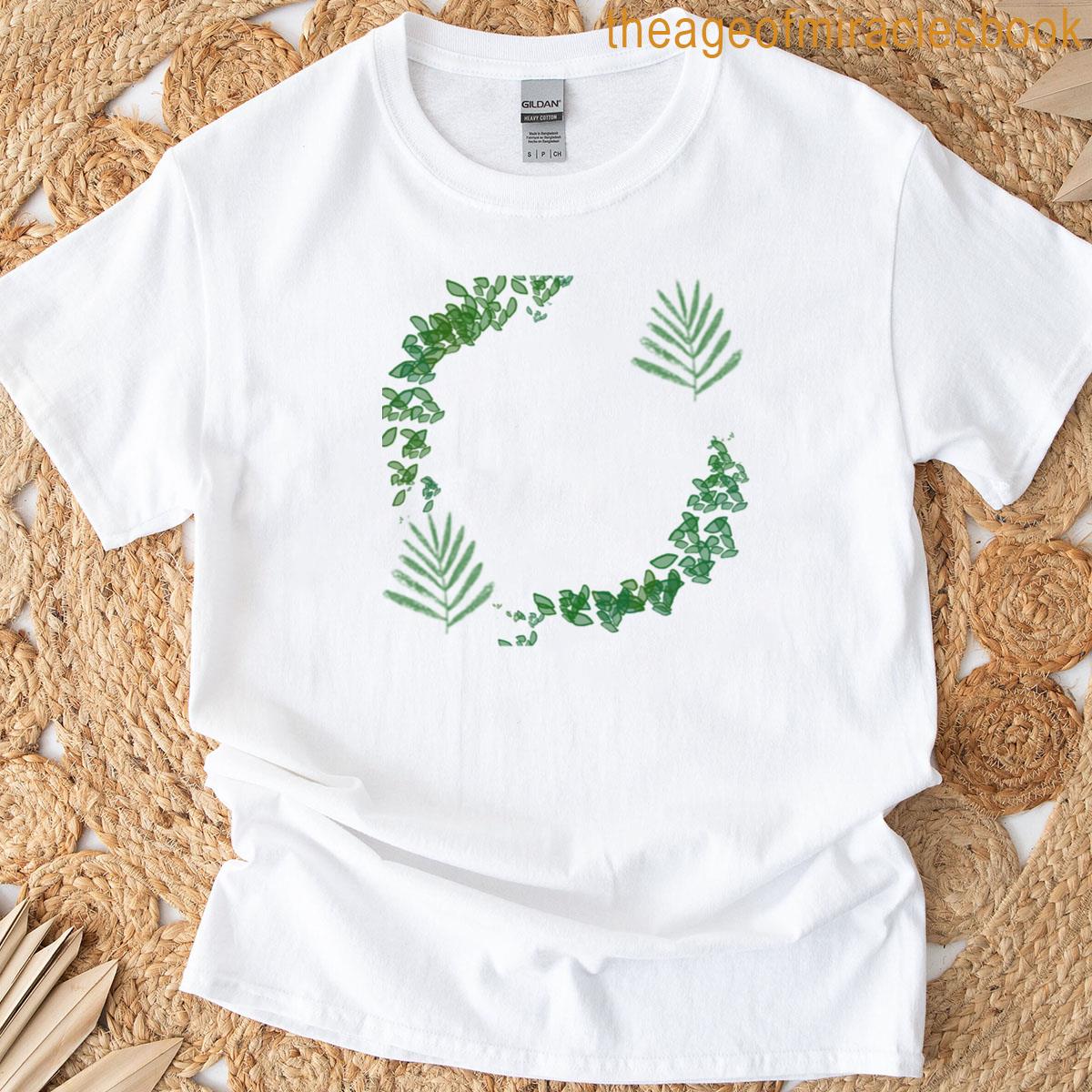 Green Background T-shirt
