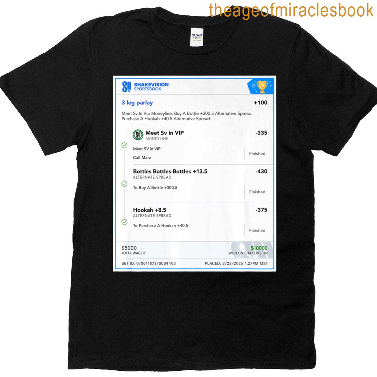 Shakevision Parlay Party T-shirt