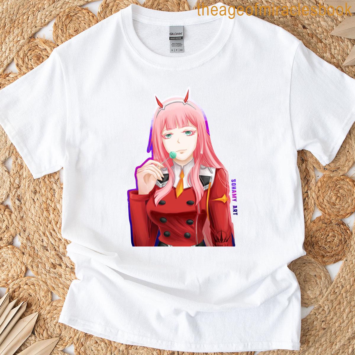 Zero Two With Lollipop T-shirt