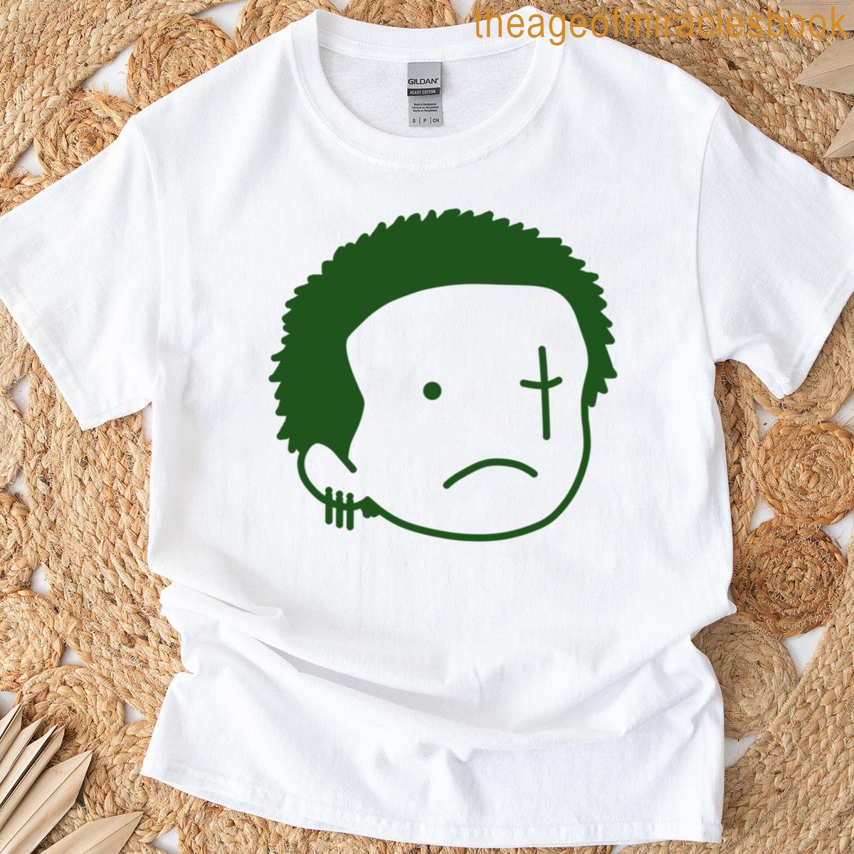 Cute Zoro Doodle Green T-shirt