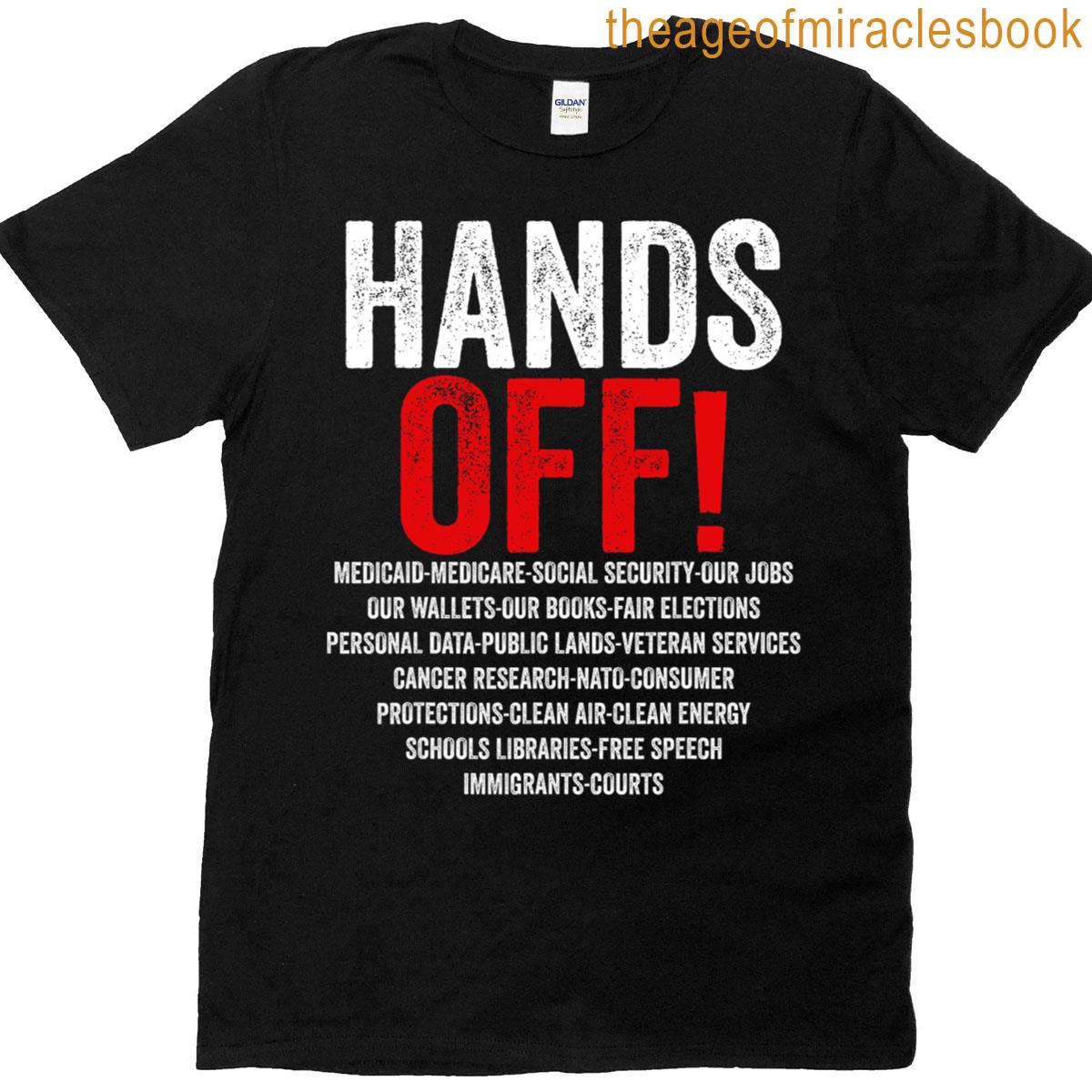 Hands Off Protest T-shirt
