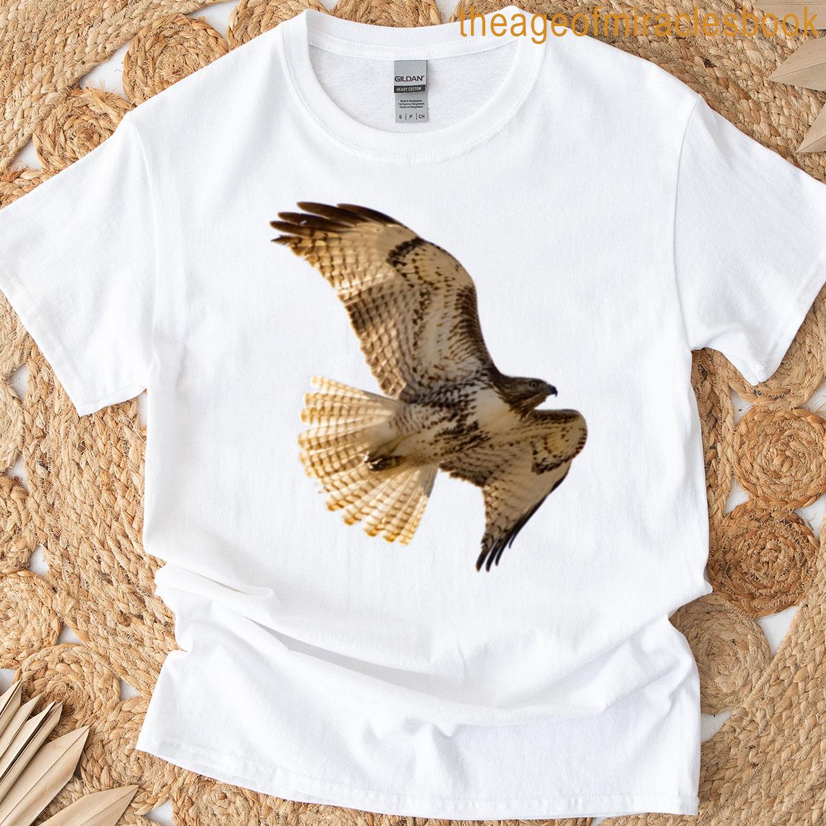 Red Tailed Hawk In Flight T-shirt
