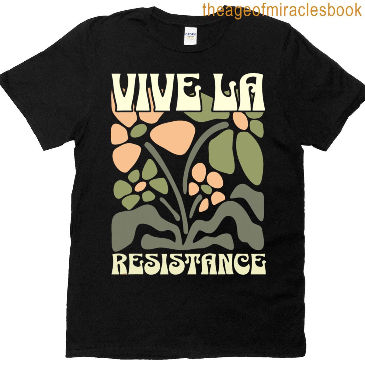 Vive La Resistance Subtle Liberal Protest Tee T-shirt