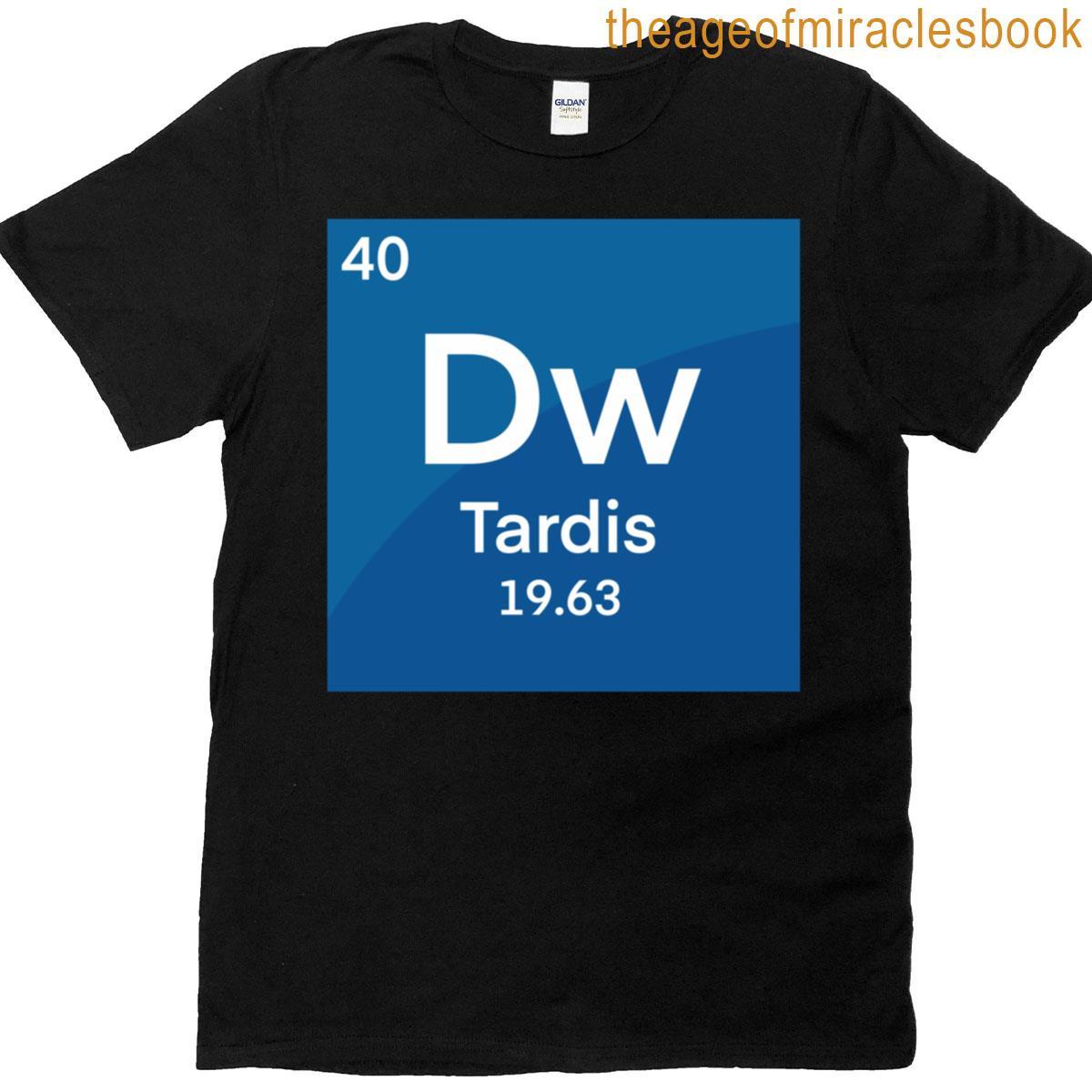 Periodic Table Classic Tardis T-shirt