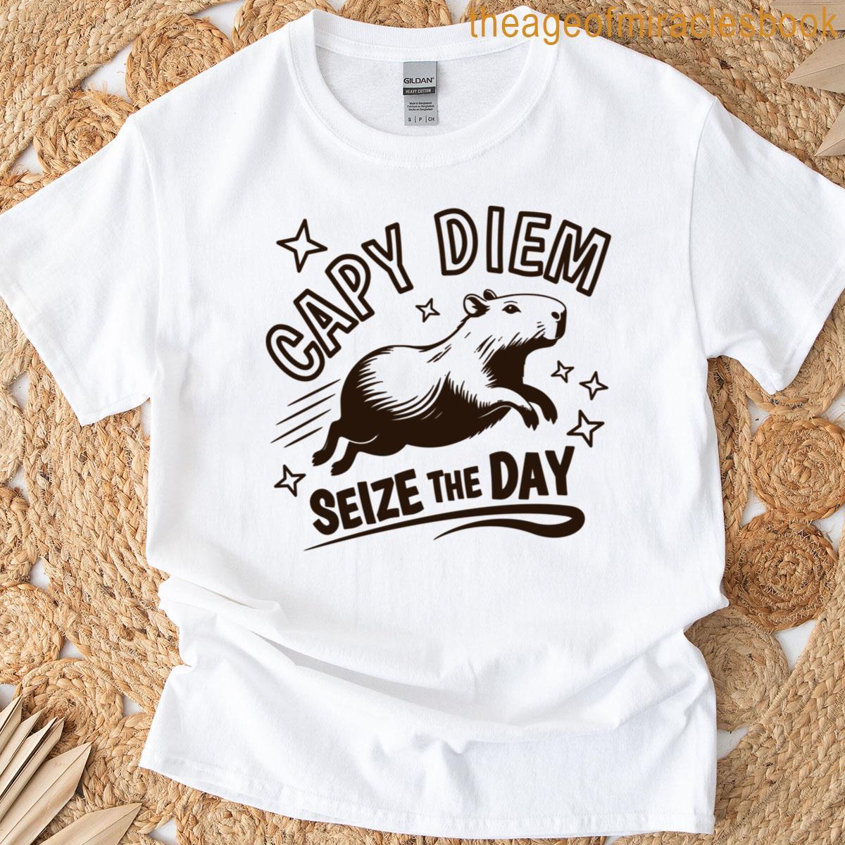 Seize The Day Capy Diem T-shirt