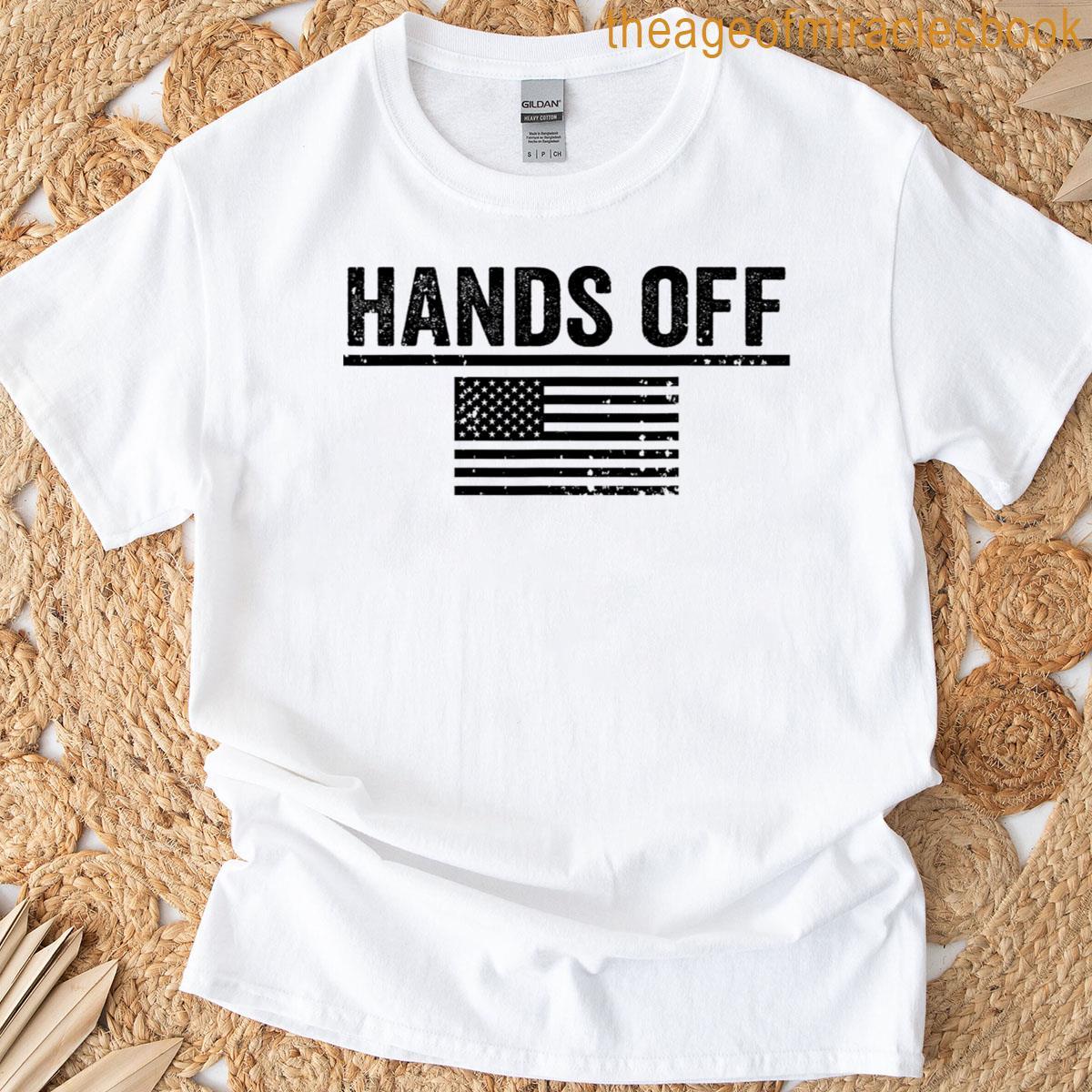 Social Security Medicare Hands Off Protest T-shirt