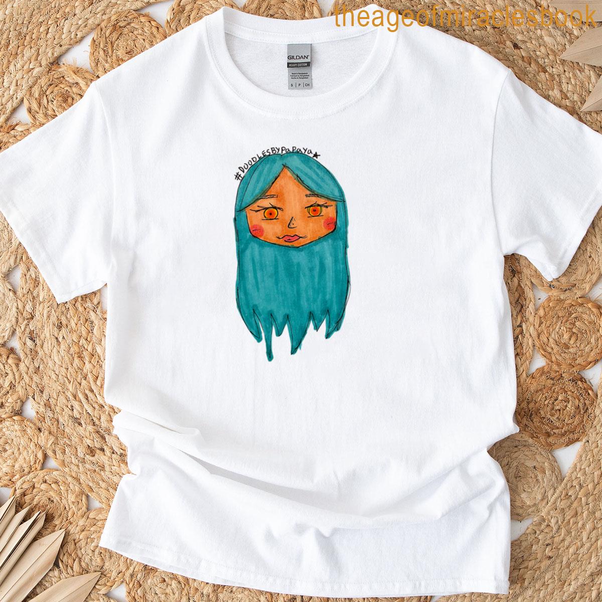 Classic Anime Blue Energy T-shirt