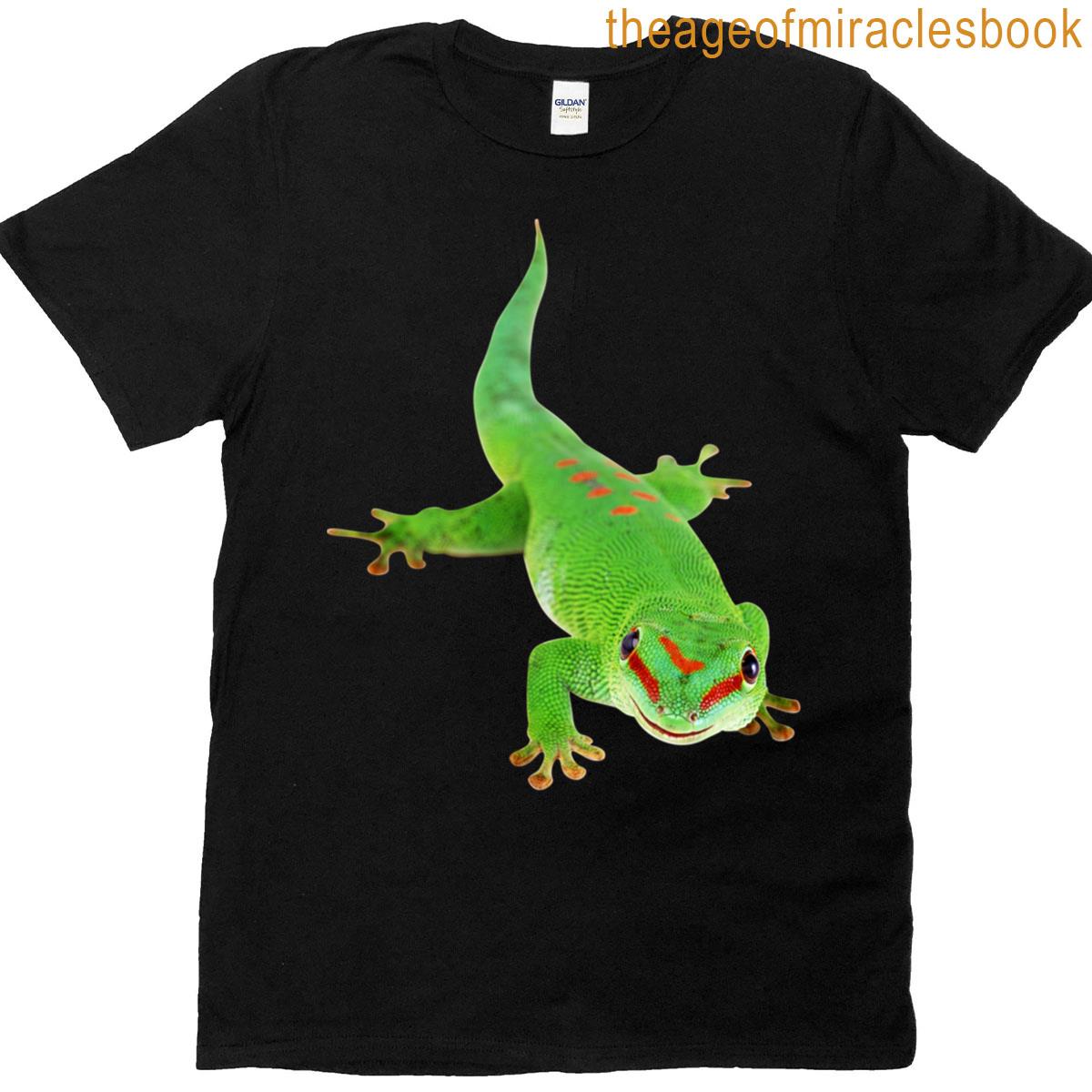 Classic Green Gecko 9966ff T-shirt