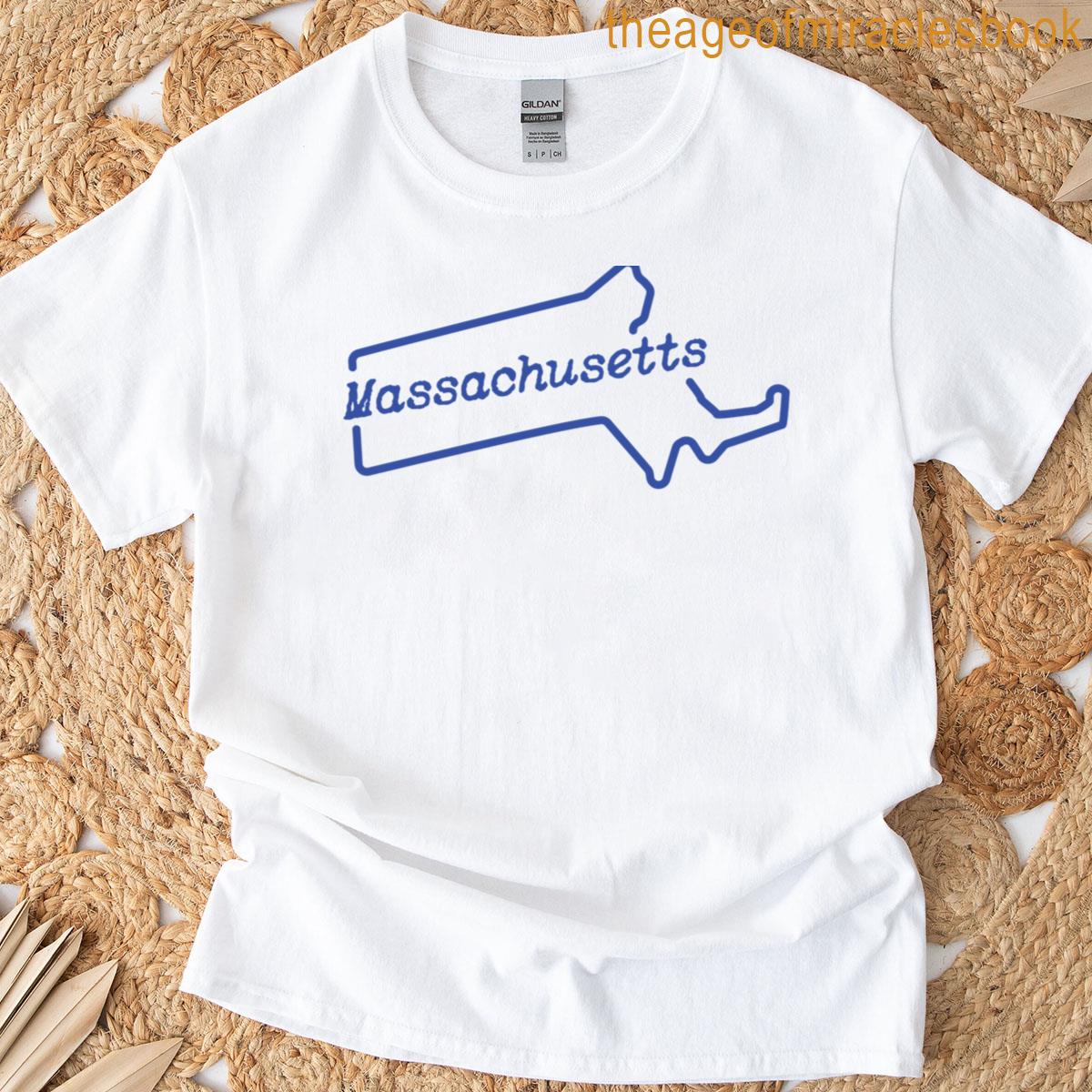 Classic Massachusetts Outline T-shirt