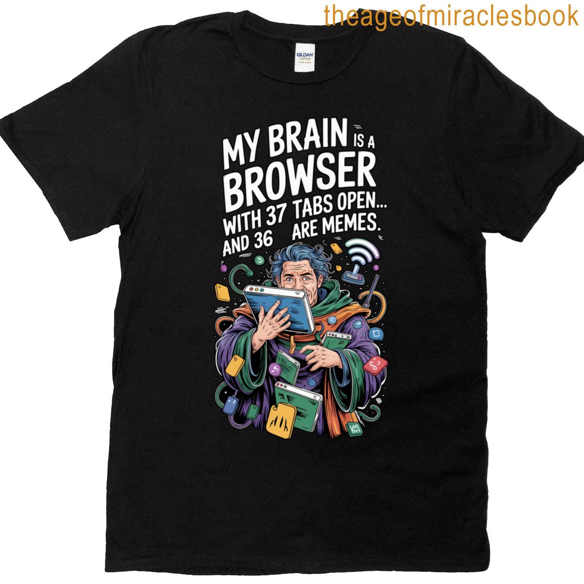 Adhd Tech-mage Caster Medieval Meme Multitasker Classic T-shirt