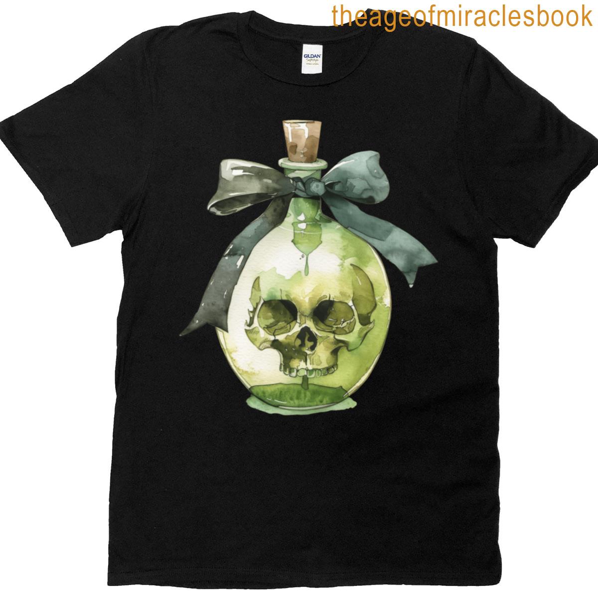 Classic Skull Green Potion T-shirt