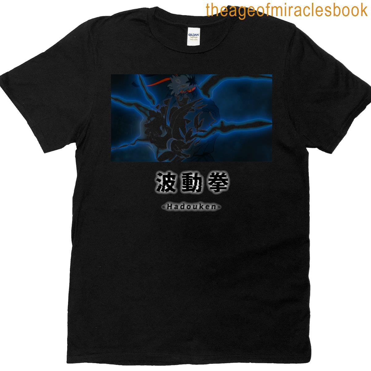 Classic Transparent Hadouken Ryu Design T-shirt
