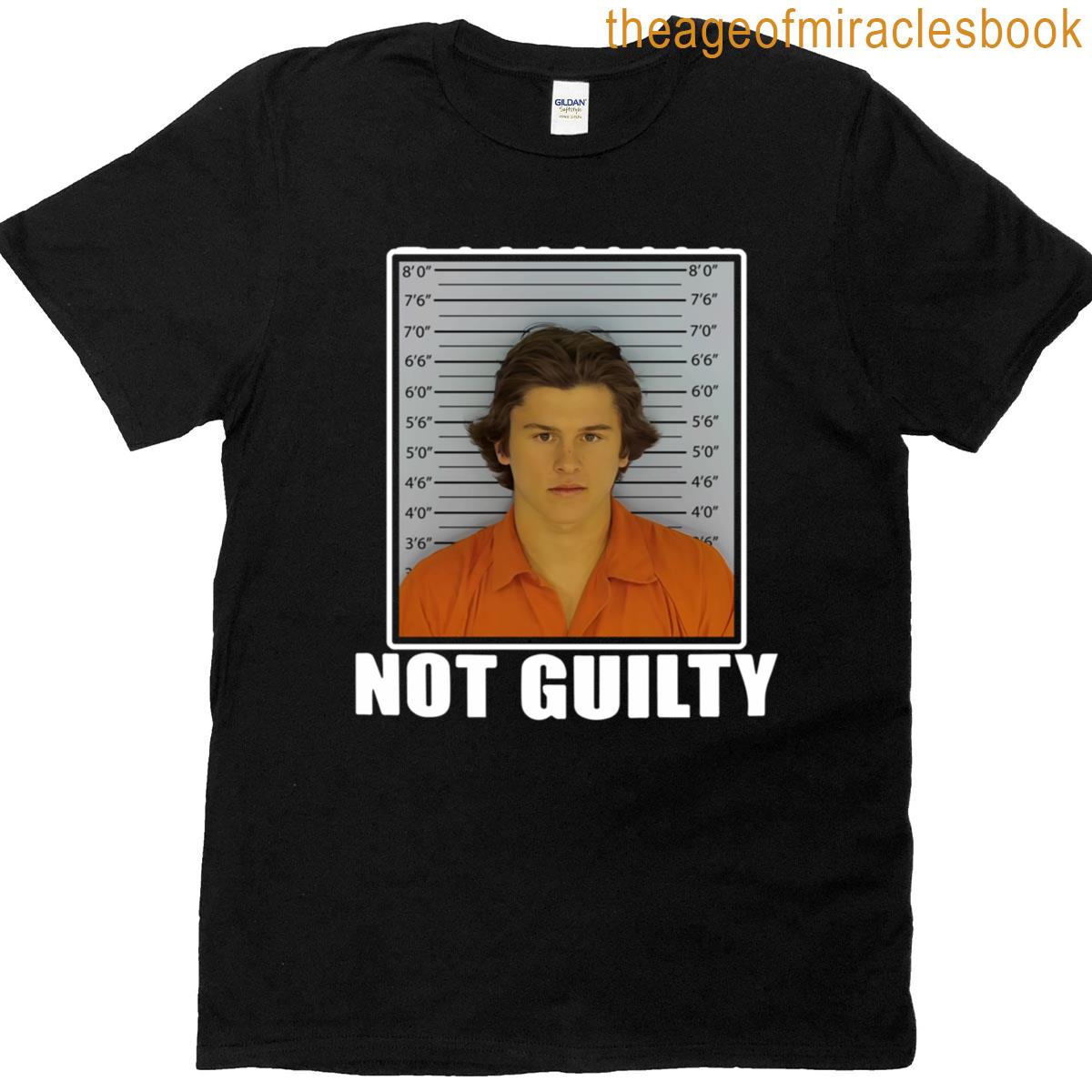 Guilty Not Essential Funny Boy Handsome T-shirt