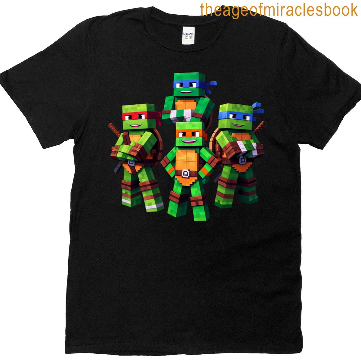 Mutant Ninja Turtles -minecraft Classic T-shirt