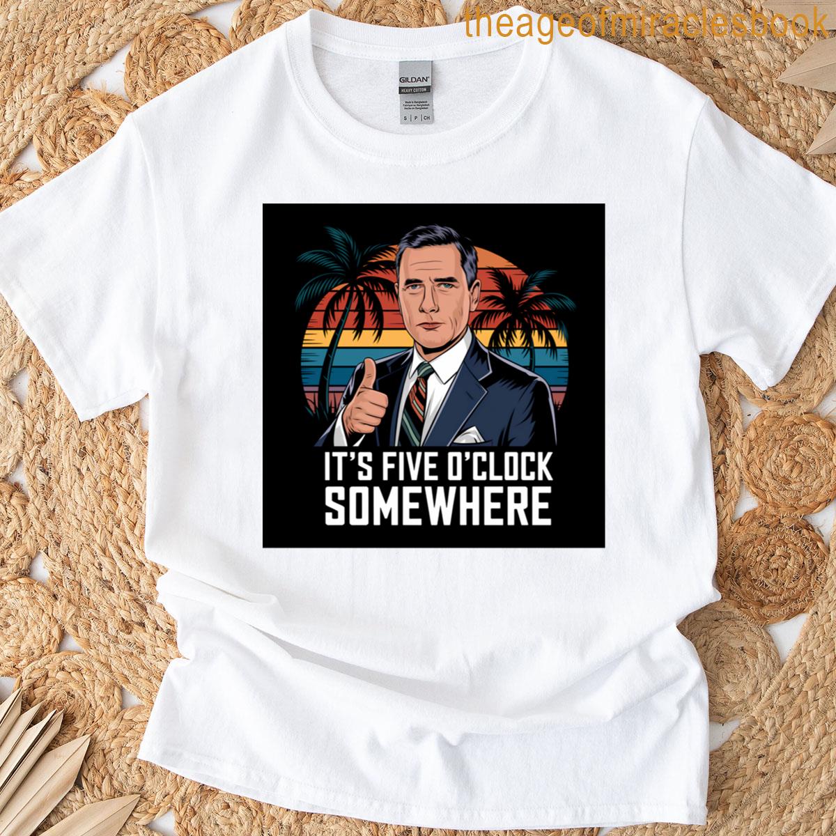Pete Hegseth Meme – It’s Five O’clock Somewhere Essential T-shirt