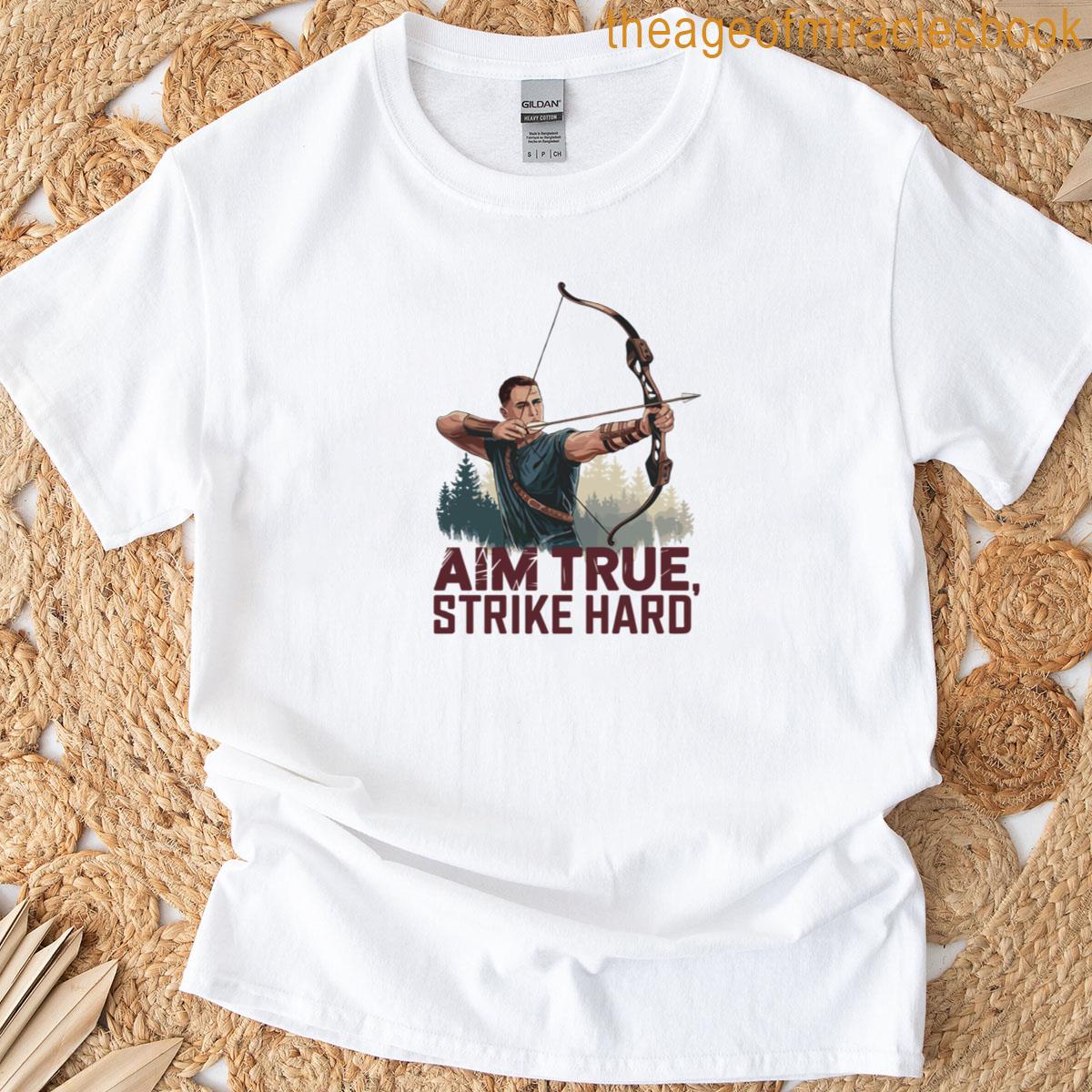 Warrior Classic Archer TRUE Aim Strike Hard T-shirt