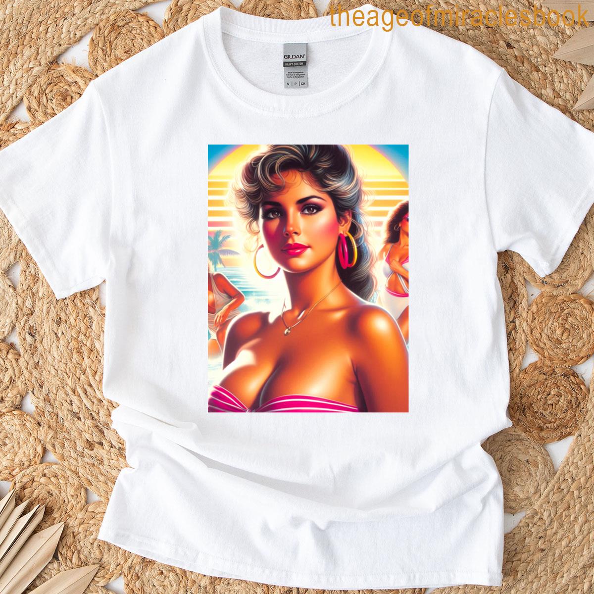 80s Beach Girl T-shirt