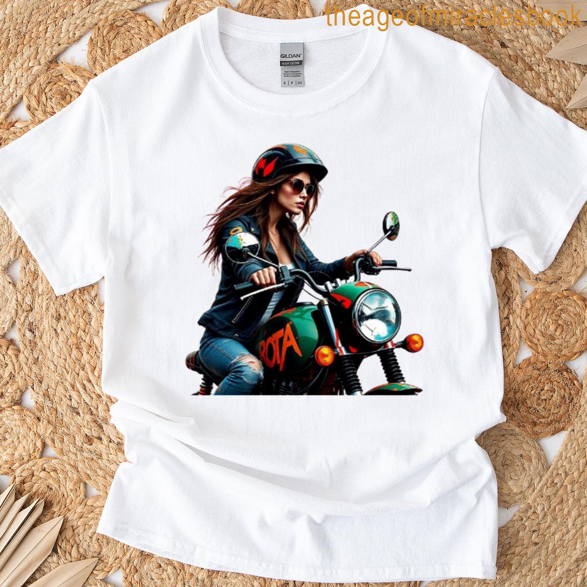 Motorcycle Woman T-shirt