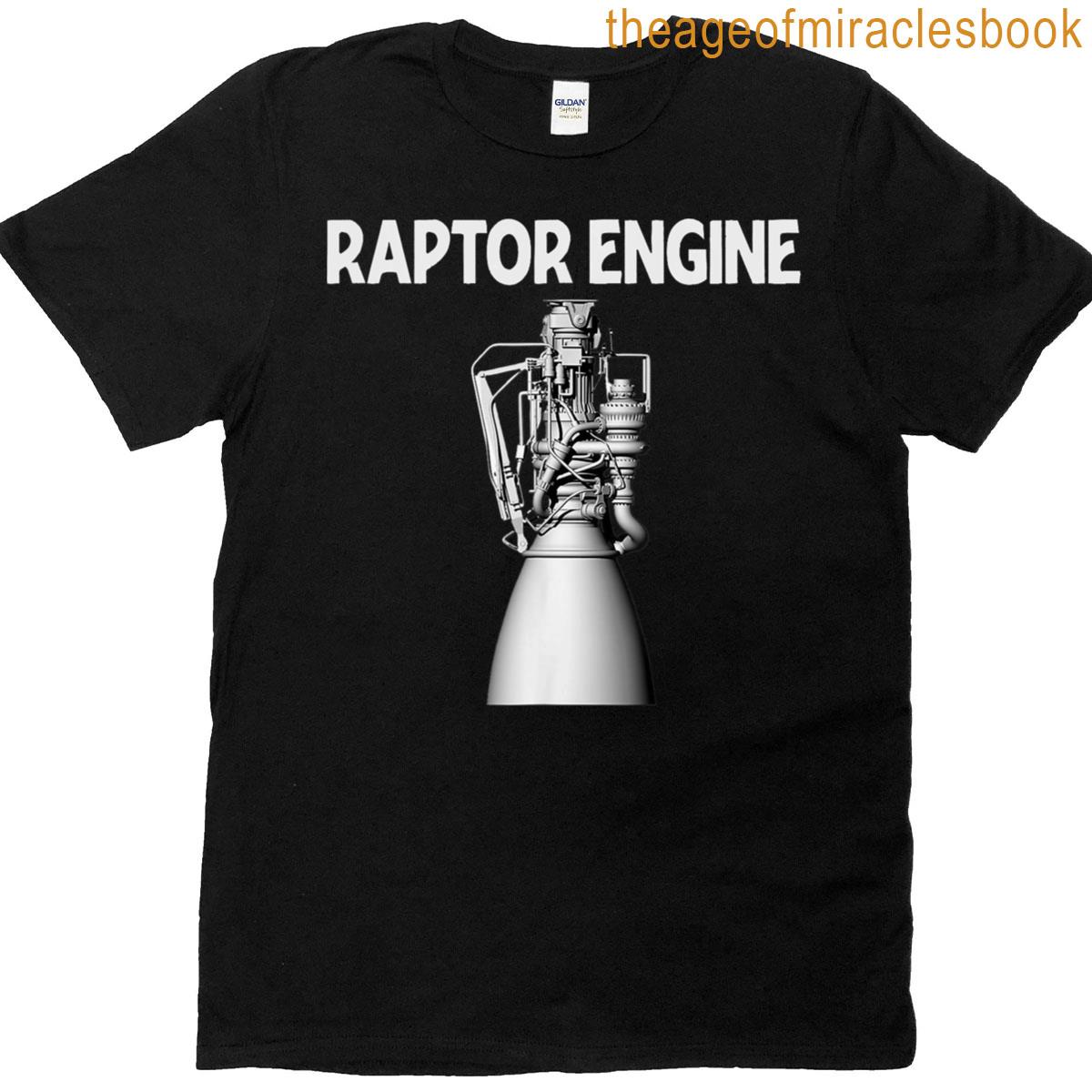 Raptor Engine For Space Explorer & Rocket Scientist T-shirt