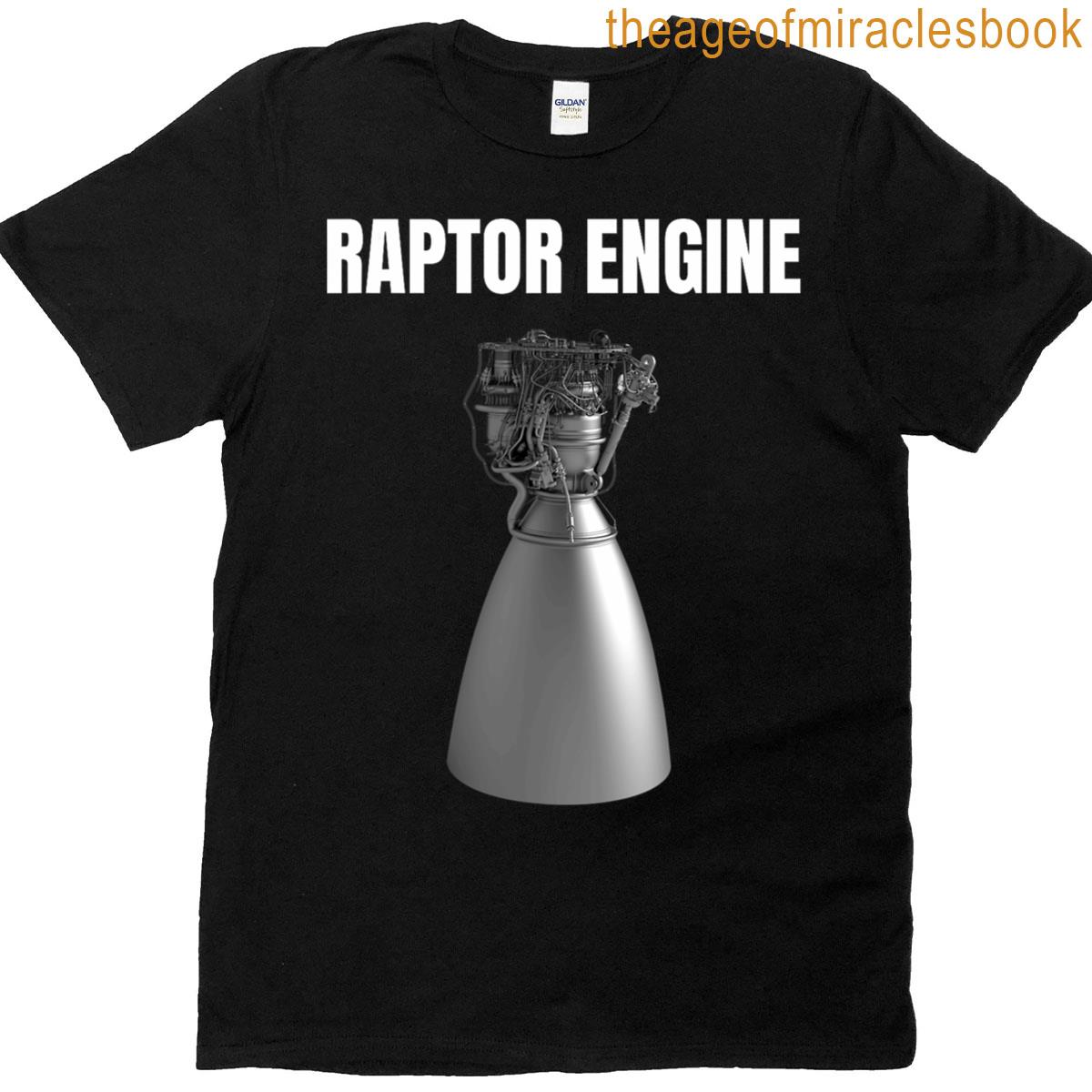 Raptor Engine For Space Explorer & Rocket Scientist Space T-shirt