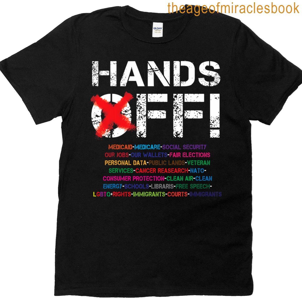 Hands Off Protest T-shirt