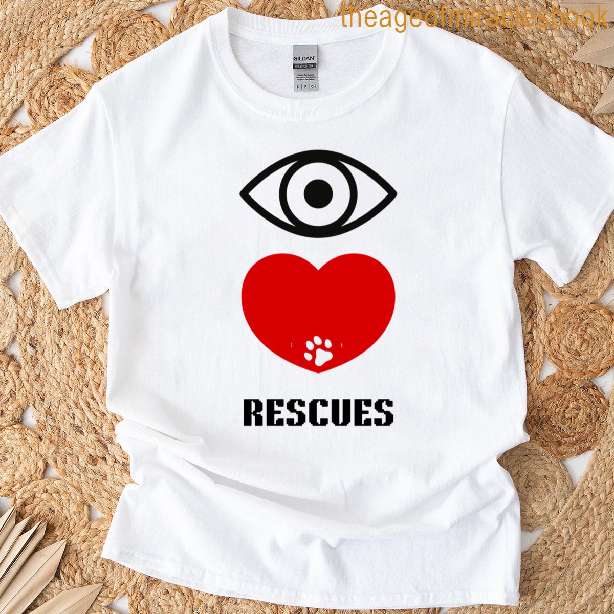 I Love Rescues Classic T-shirt