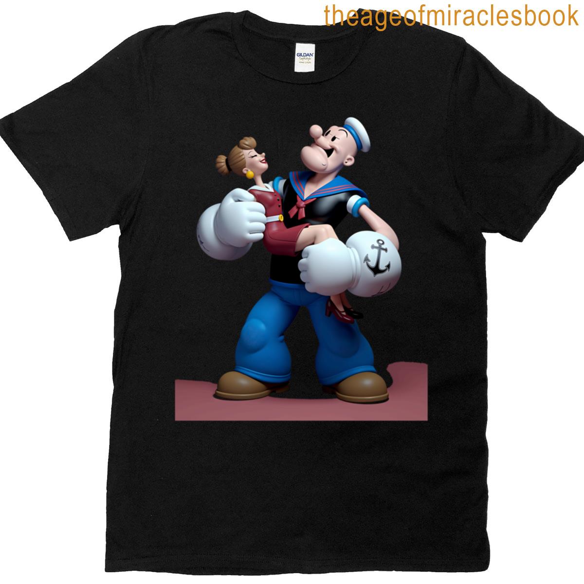 Popeye And Olive Classic T-shirt