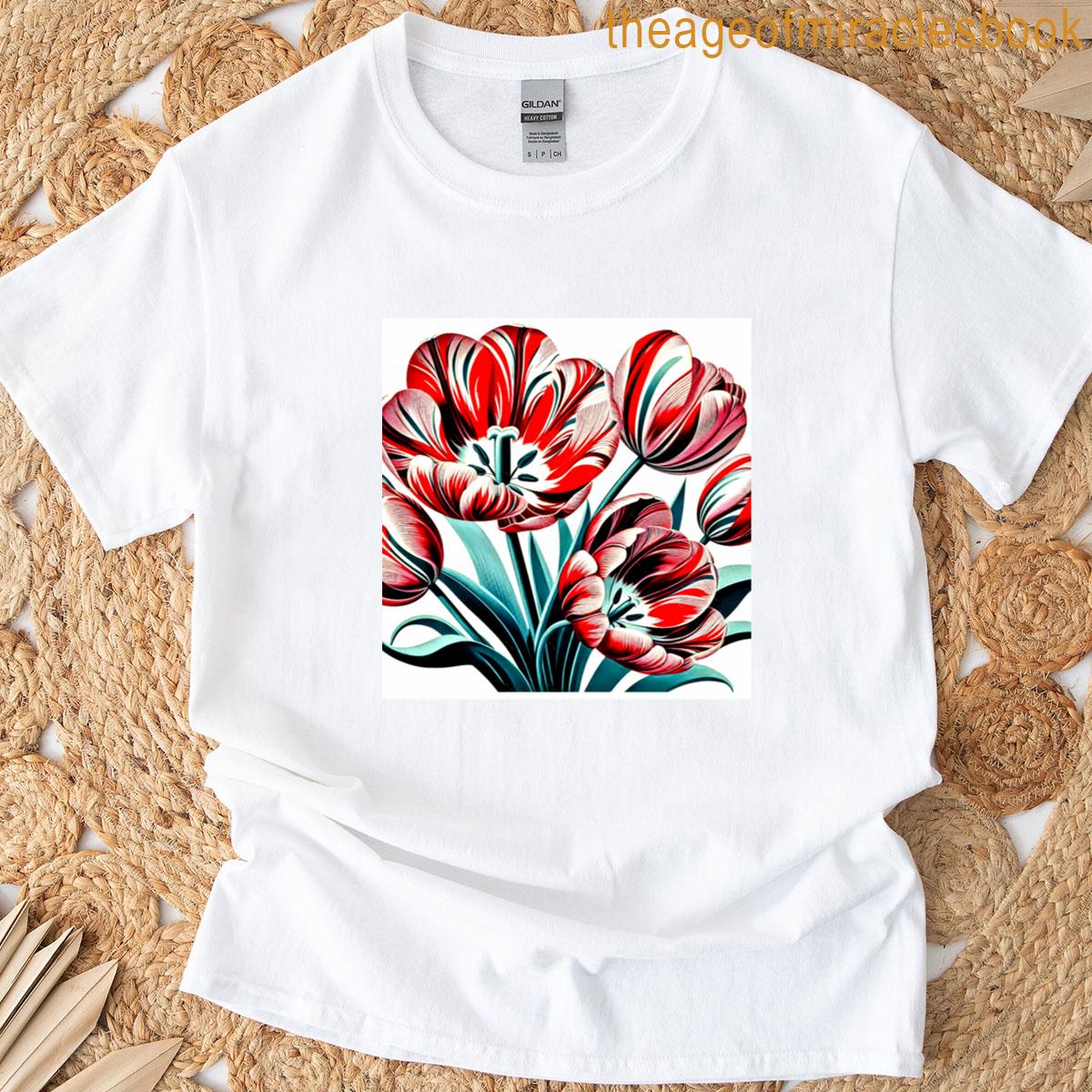 Semper Augustus Tulip7 Classic T-shirt