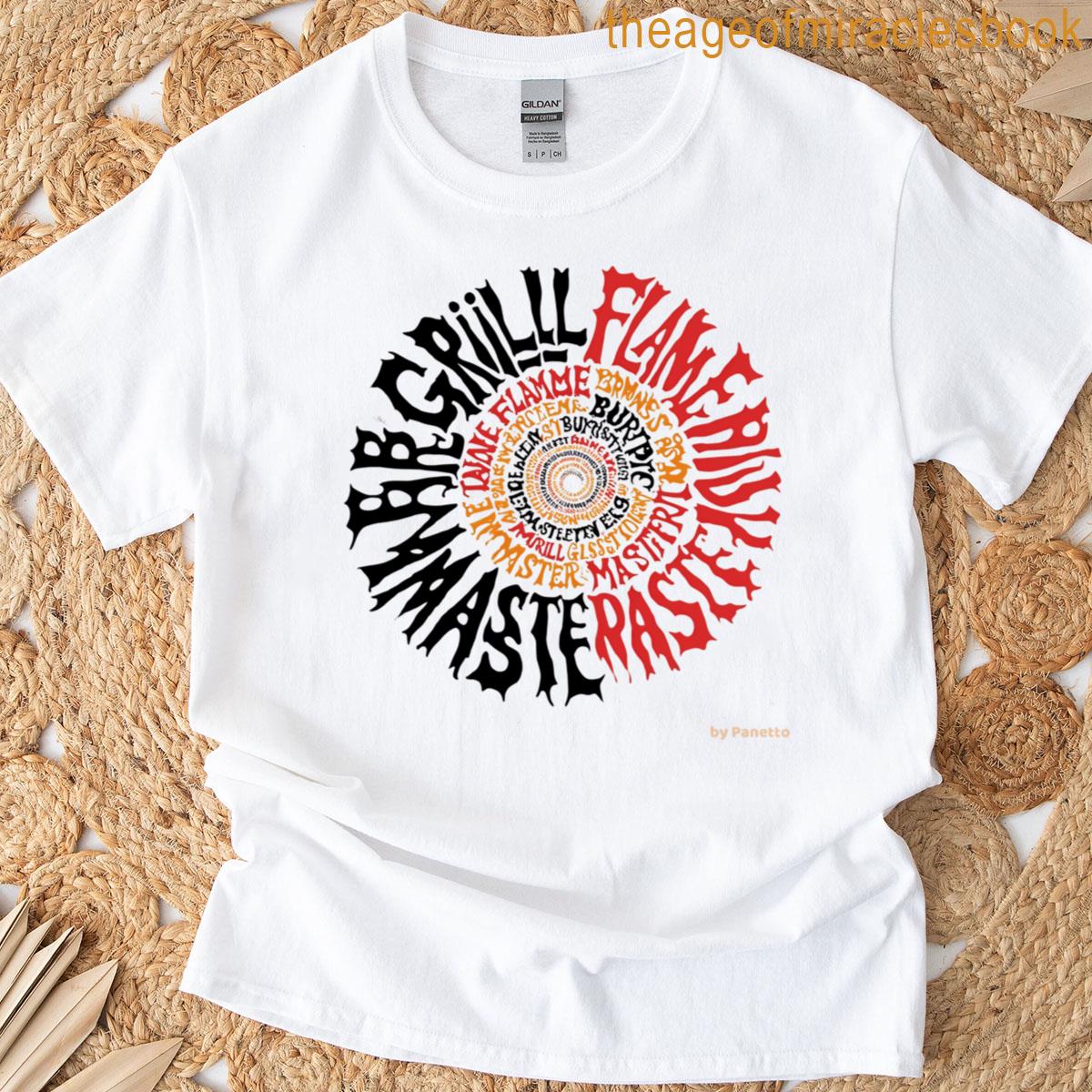 Circle Shape Word Art Design Part Ii T-shirt