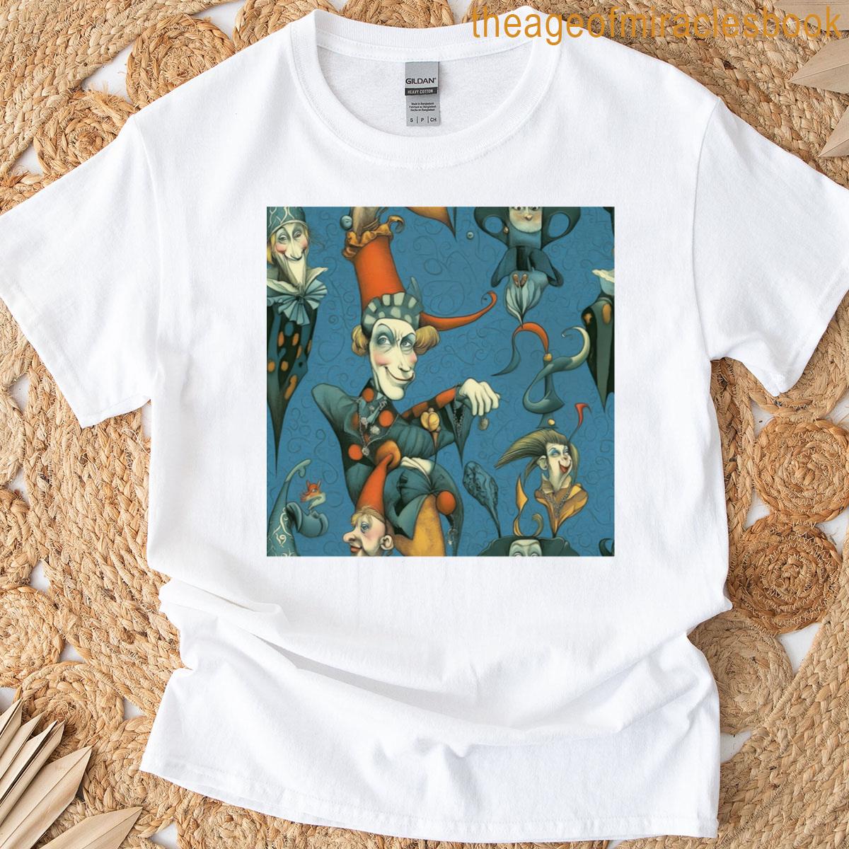 Court Jesters 2 Seamless Pattern T-shirt
