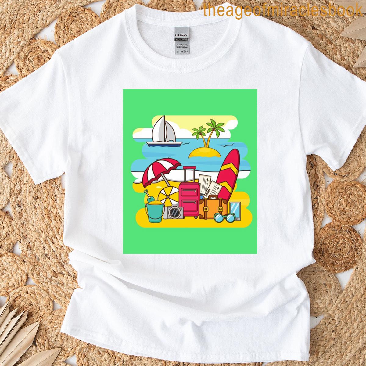 Holidays On A Beach T-shirt
