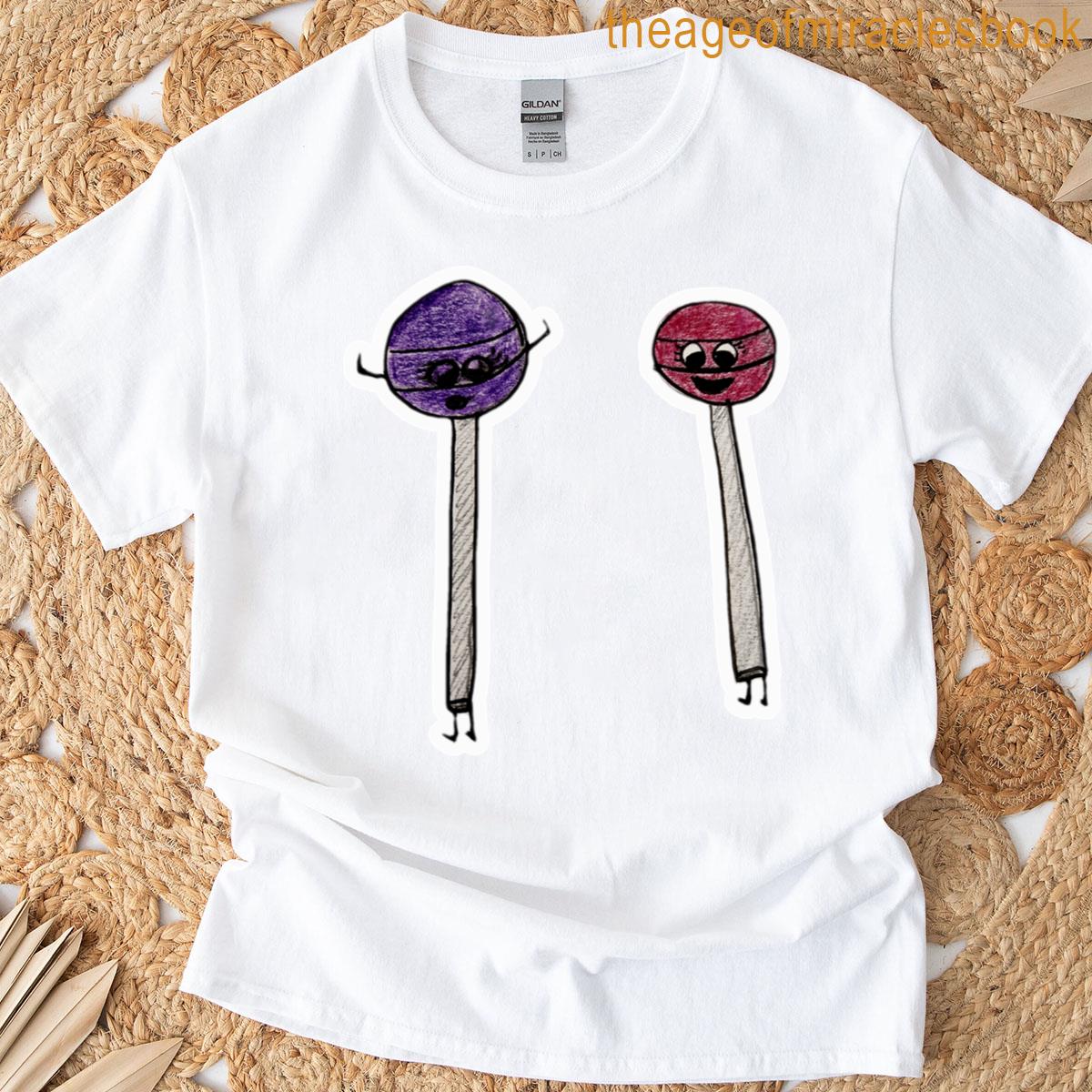 Lollipop Cartoon T-shirt