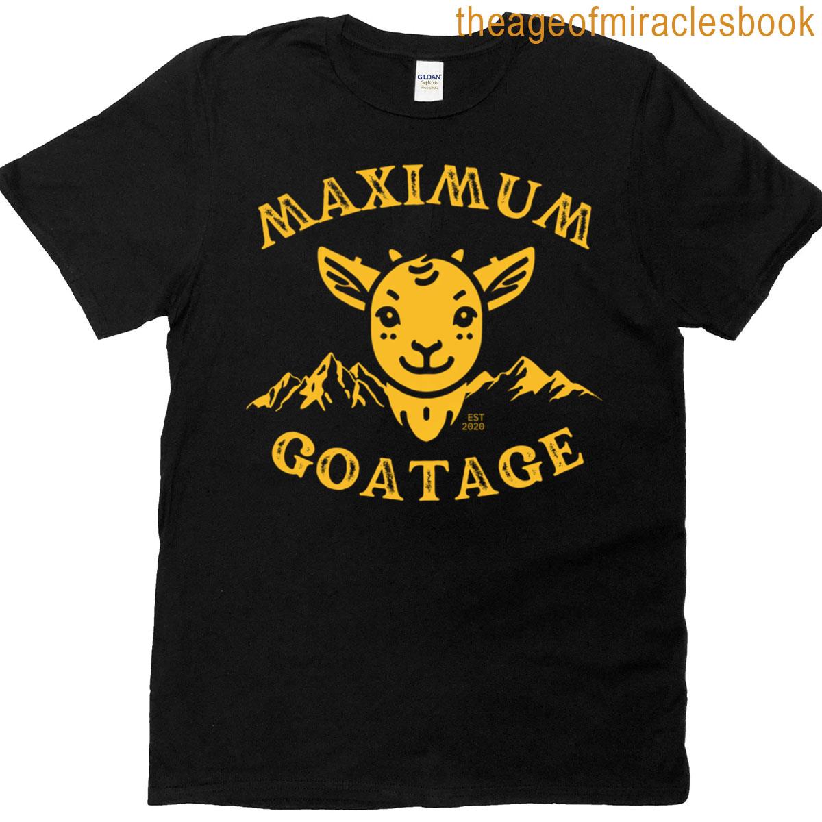 Yellow Maximum Goatage T-shirt